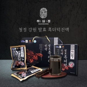 진모리,강원 횡성 발효 흑더덕 진액 80ml 30포